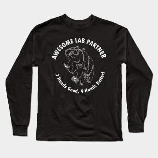 Awesome Tardigrade Lab Partner Long Sleeve T-Shirt